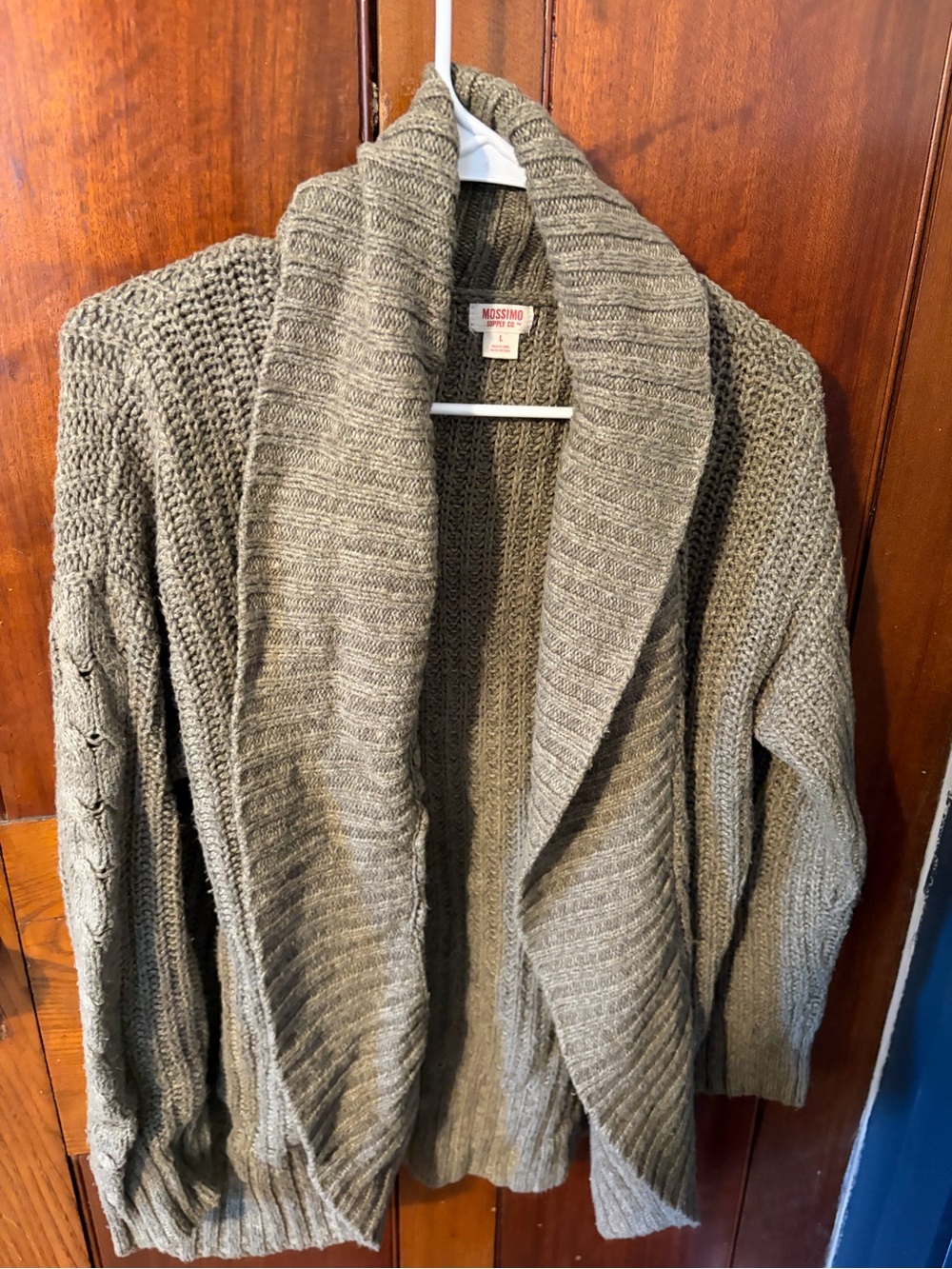 Olive Knit Cardigan